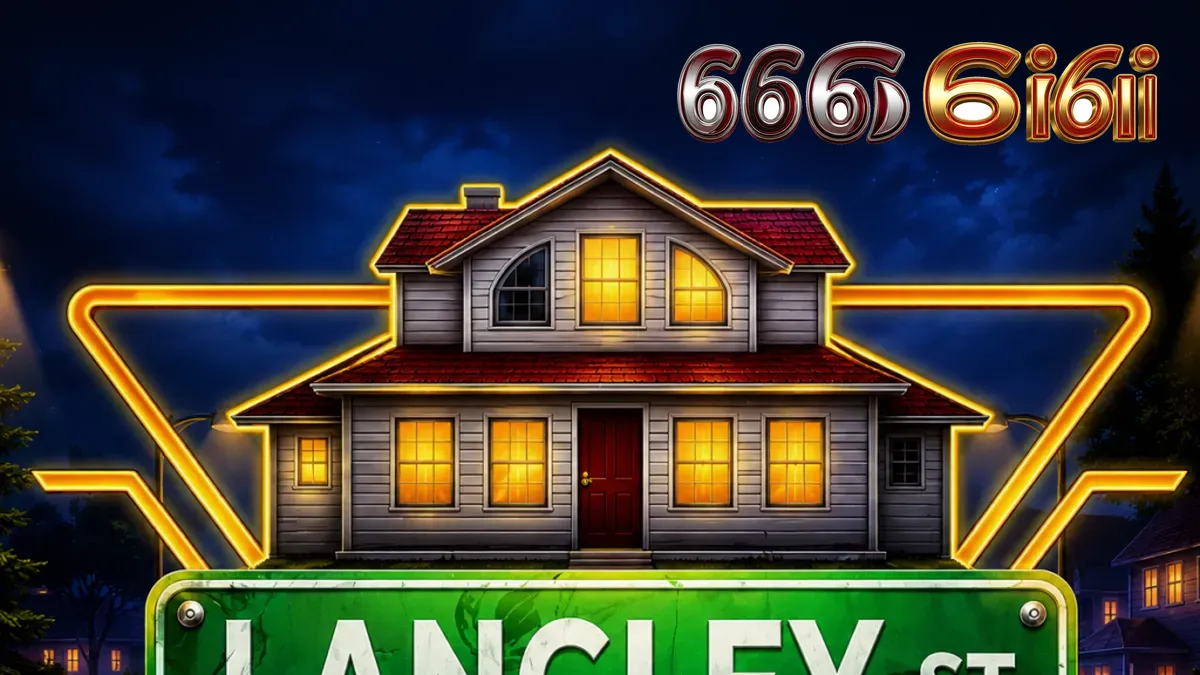 Tampilan layar permainan slot Langley Street 23 pada perangkat seluler
